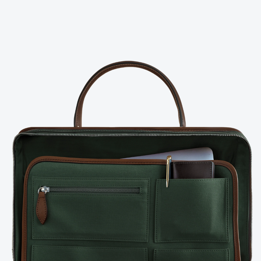 Travelteq The Messenger Espresso/Green