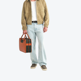 Travelteq The Overnight Cognac/Green