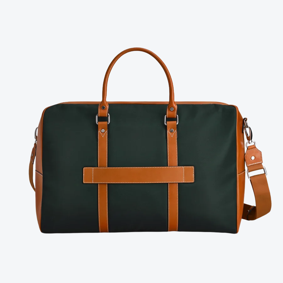 Travelteq The Weekender Green/Cognac