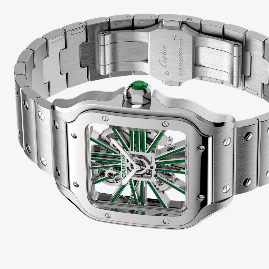 Santos de Cartier Skeleton Large