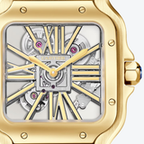Santos de Cartier Skeleton Large